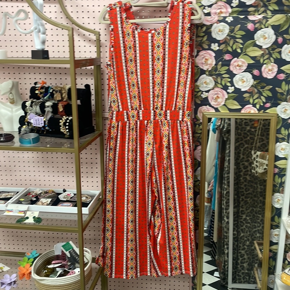 Soft Aztec Romper - Picture 2 of 3